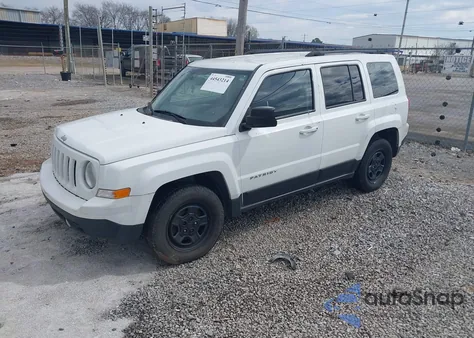 2016 Jeep Patriot Sport from USA, damaged, VIN 1C4NJPBB9GD649521